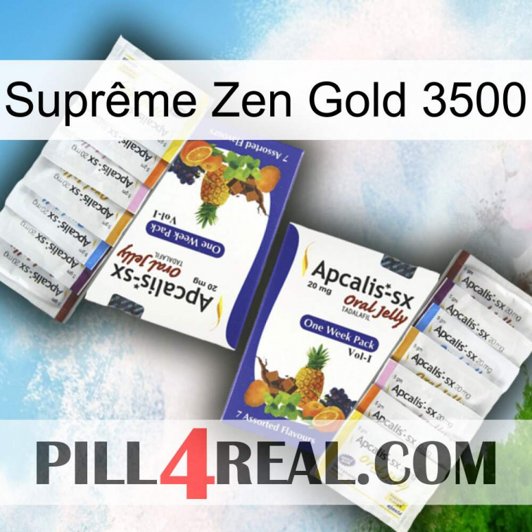 Suprême Zen Gold 3500 12